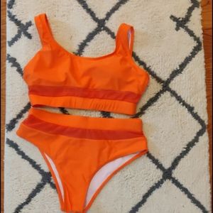 2 piece medium bathing suit
